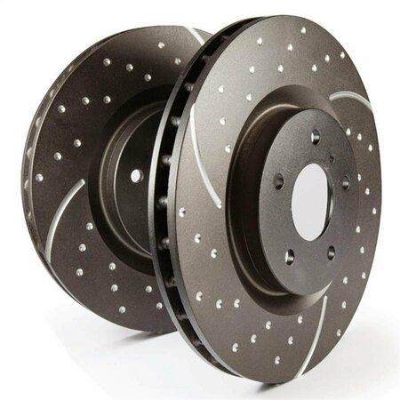 EBC Front Rotors for 2008-2011 Audi S4 3.0 Supercharged GD Sport GD1571